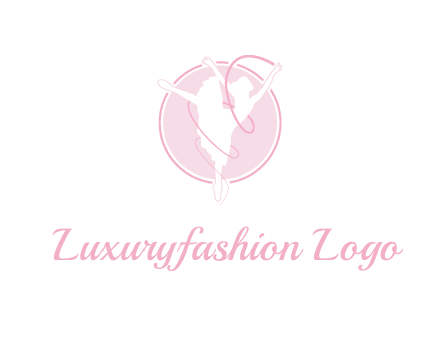 dancing ballerina logo