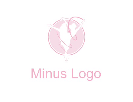 dancing ballerina logo
