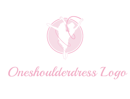 dancing ballerina logo