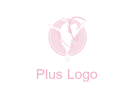 dancing ballerina logo