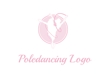 dancing ballerina logo