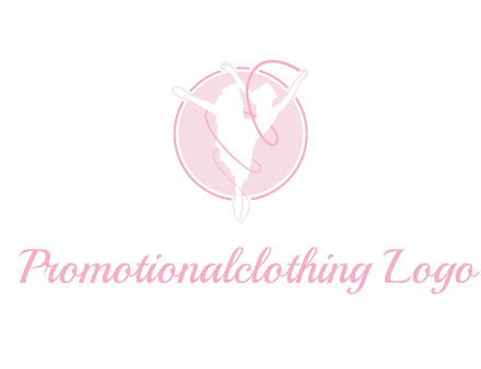 dancing ballerina logo