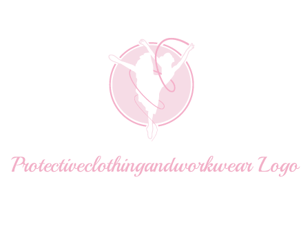 dancing ballerina logo