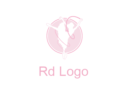 dancing ballerina logo