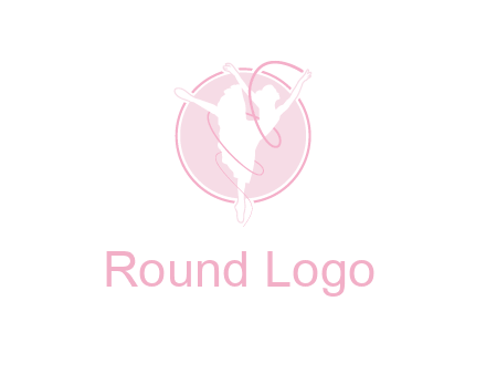 dancing ballerina logo
