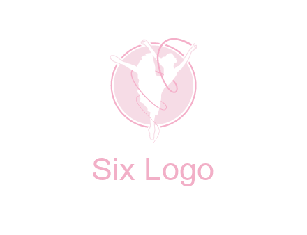 dancing ballerina logo