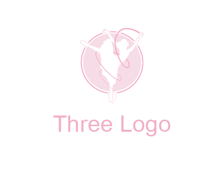dancing ballerina logo