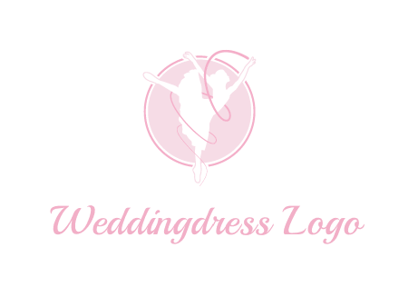 dancing ballerina logo