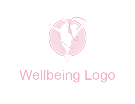 dancing ballerina logo