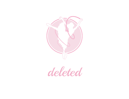 dancing ballerina logo