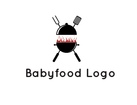 BBQ grill icon