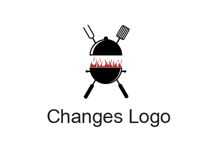 BBQ grill icon