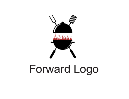BBQ grill icon