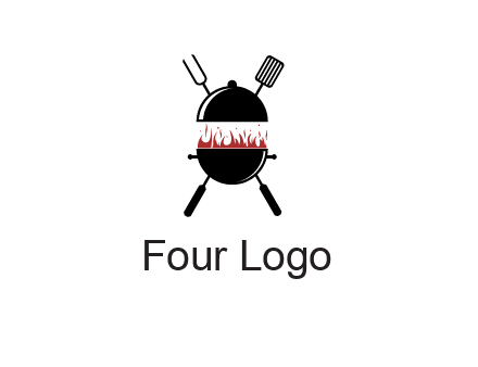 BBQ grill icon