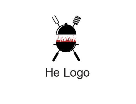 BBQ grill icon