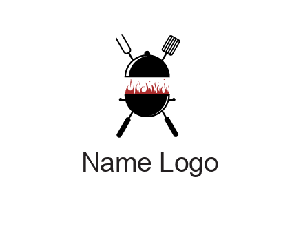 BBQ grill icon