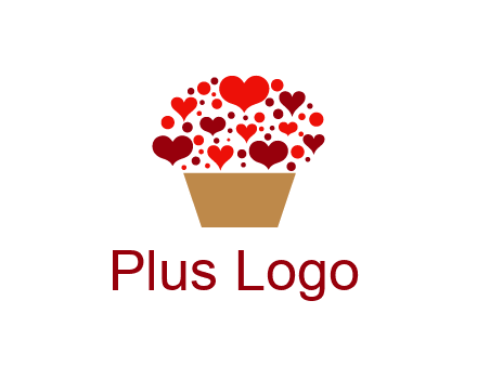 love basket full of hearts
