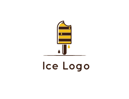 melting ice cream logo