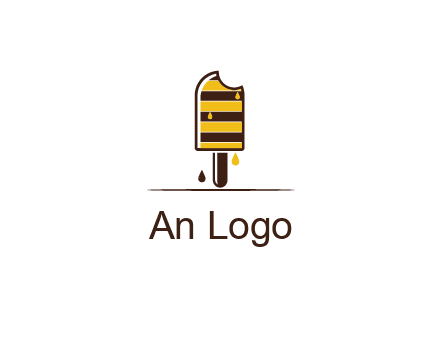 melting ice cream logo