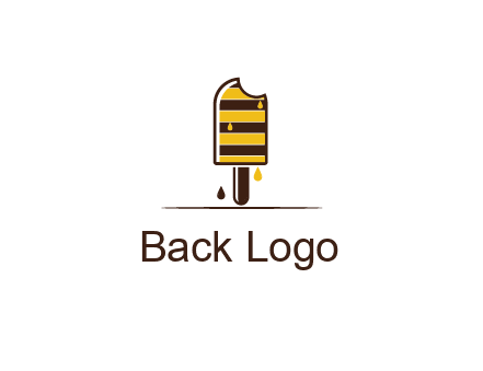 melting ice cream logo