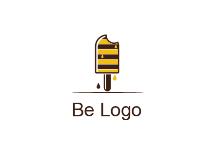 melting ice cream logo