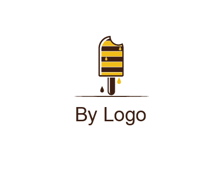 melting ice cream logo