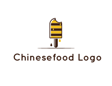 melting ice cream logo