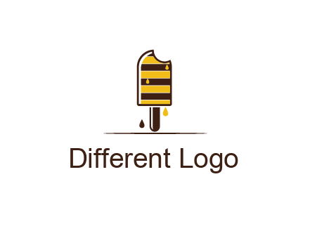 melting ice cream logo