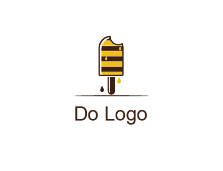 melting ice cream logo