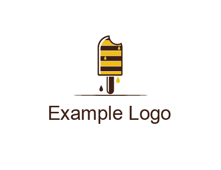 melting ice cream logo