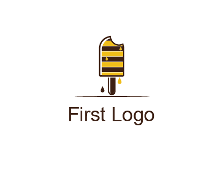 melting ice cream logo