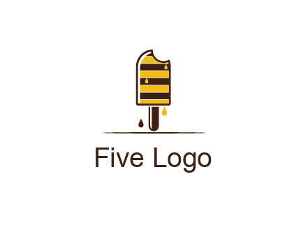 melting ice cream logo