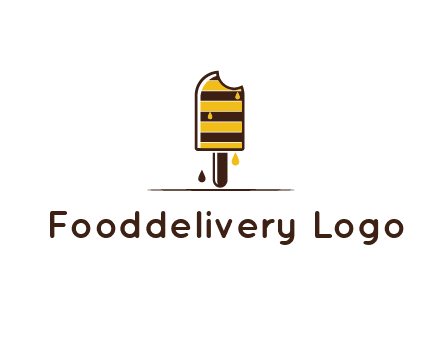 melting ice cream logo