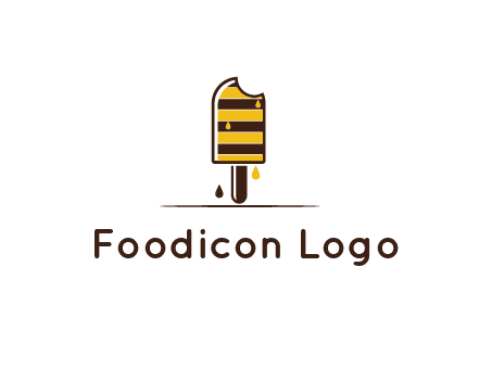 melting ice cream logo
