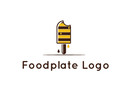melting ice cream logo