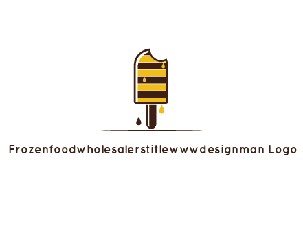 melting ice cream logo