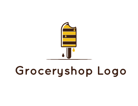 melting ice cream logo