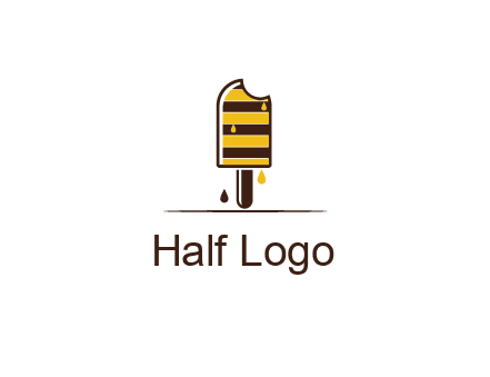 melting ice cream logo