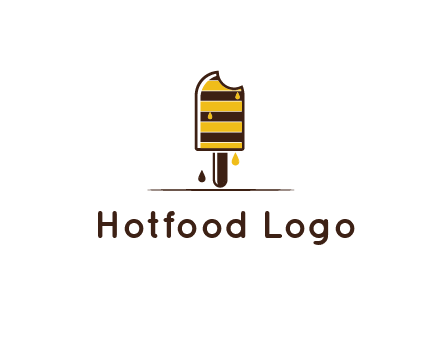 melting ice cream logo