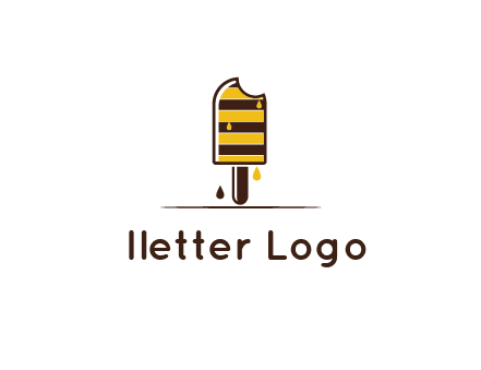 melting ice cream logo