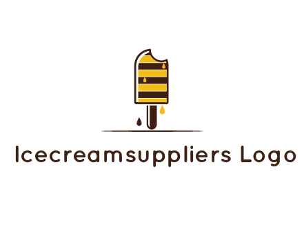 melting ice cream logo