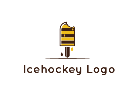 melting ice cream logo