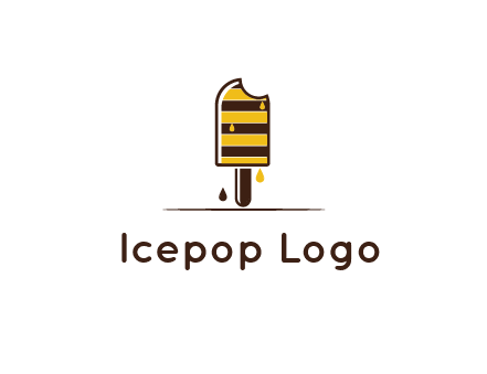 melting ice cream logo