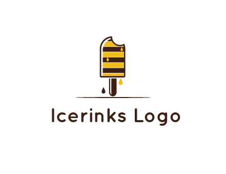 melting ice cream logo