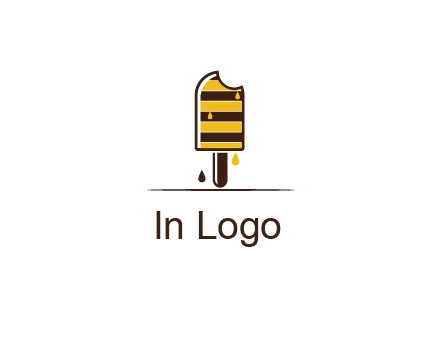melting ice cream logo