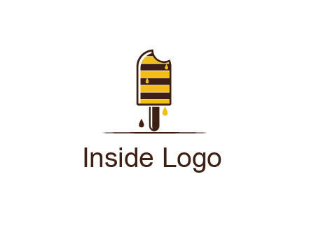 melting ice cream logo