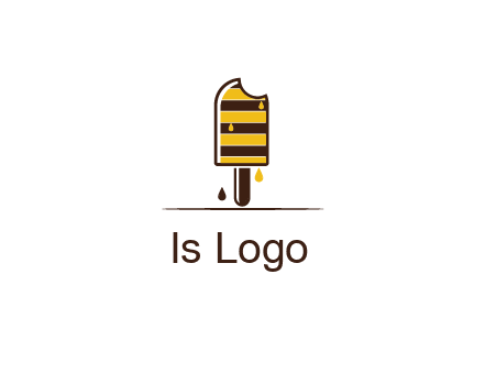 melting ice cream logo
