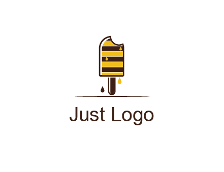 melting ice cream logo
