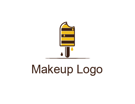 melting ice cream logo