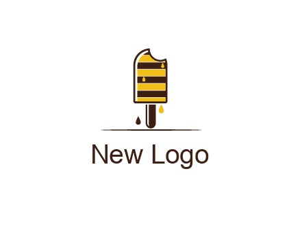 melting ice cream logo